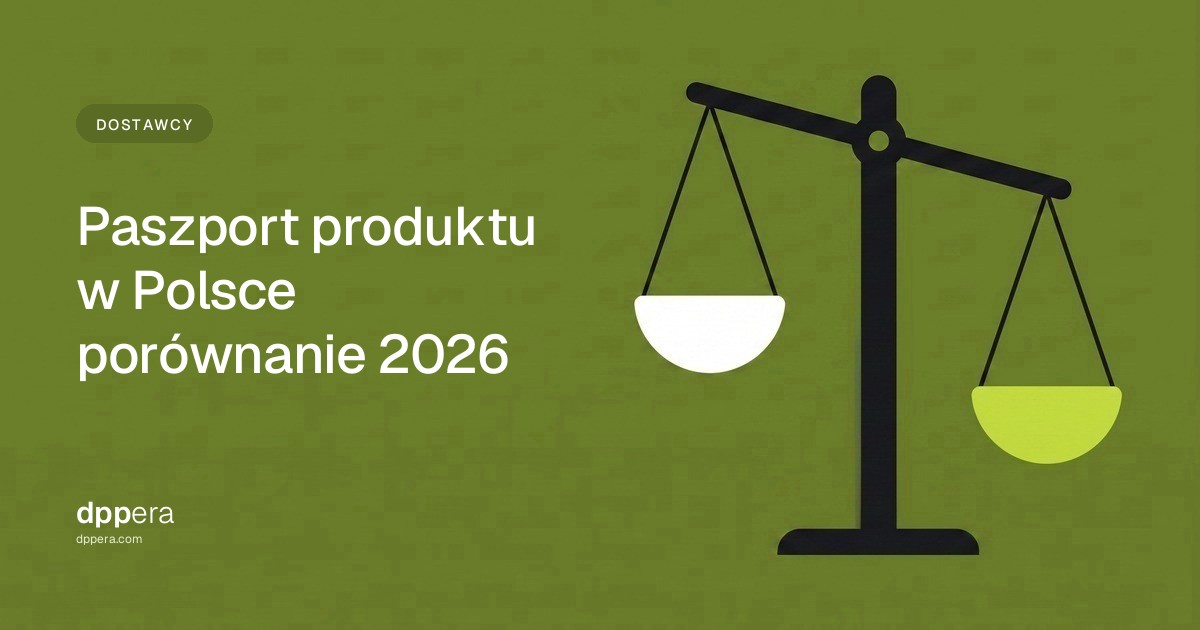 DPPera - Dostawcy: Paszport produktu w Polsce porównanie 2026