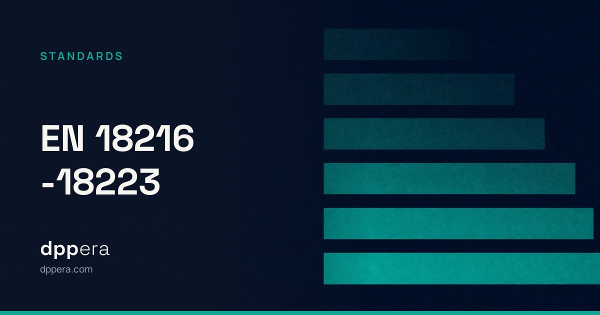 DPPera - Standards: EN 18216-18223